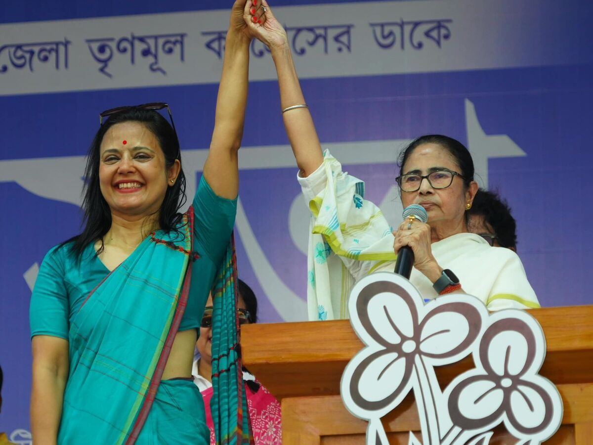 Mamata campaigning in support of TMC candidate Mahua Moitra in Krishnanagar where she challenged BJP to cross 200 seats in the upcoming elections 
