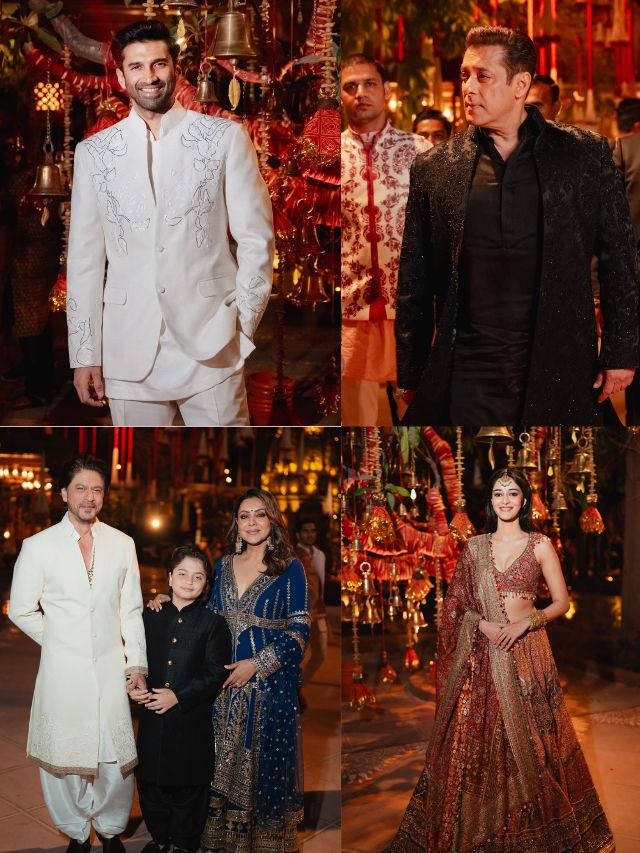 Gorgeous clicks of B-Town celebs from Anant Ambani and Radhika Merchant’s pre-wedding Bash