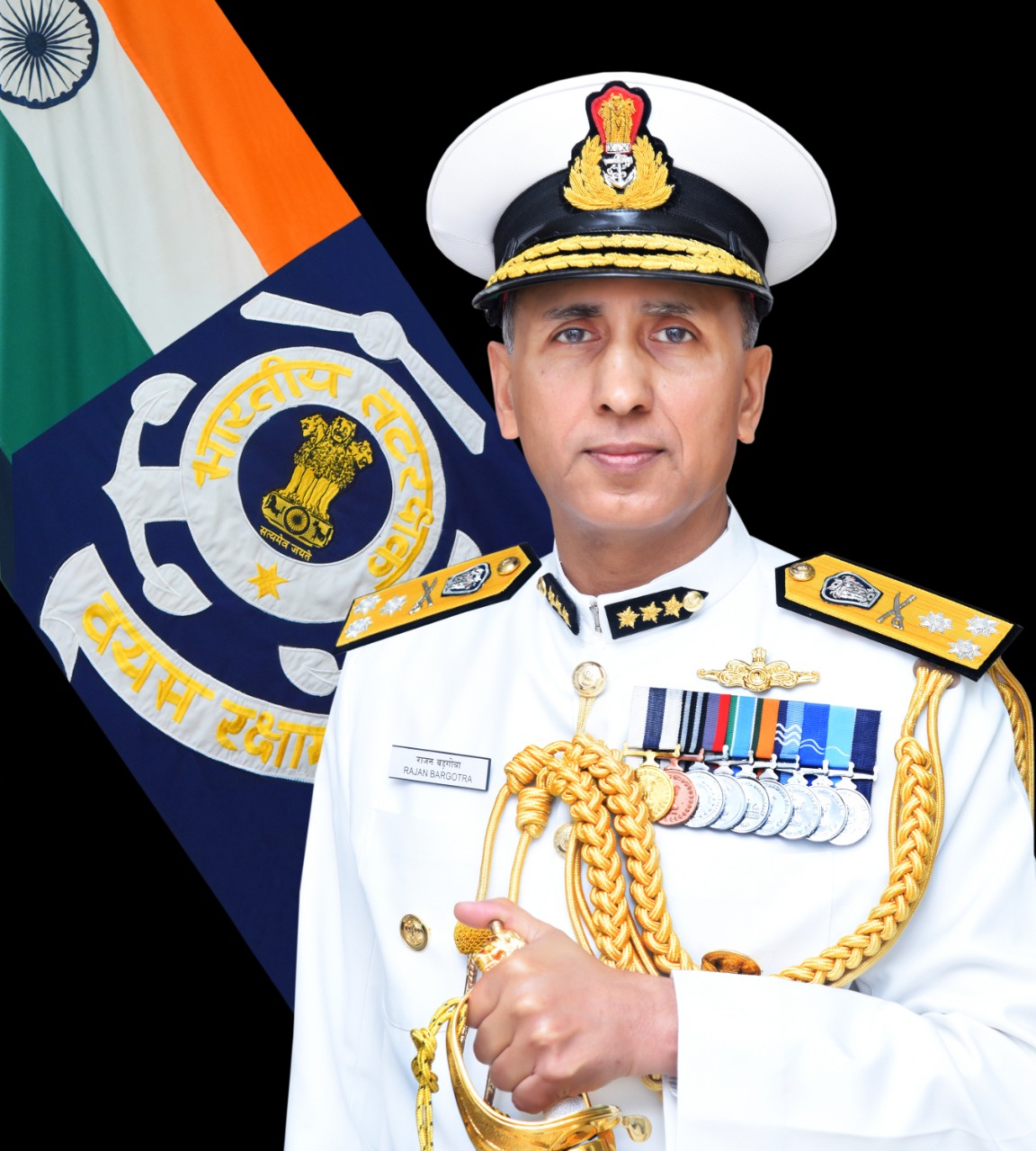 ADG Rajan Bargotra coast guard commander of Western seaboard visits Gujarat