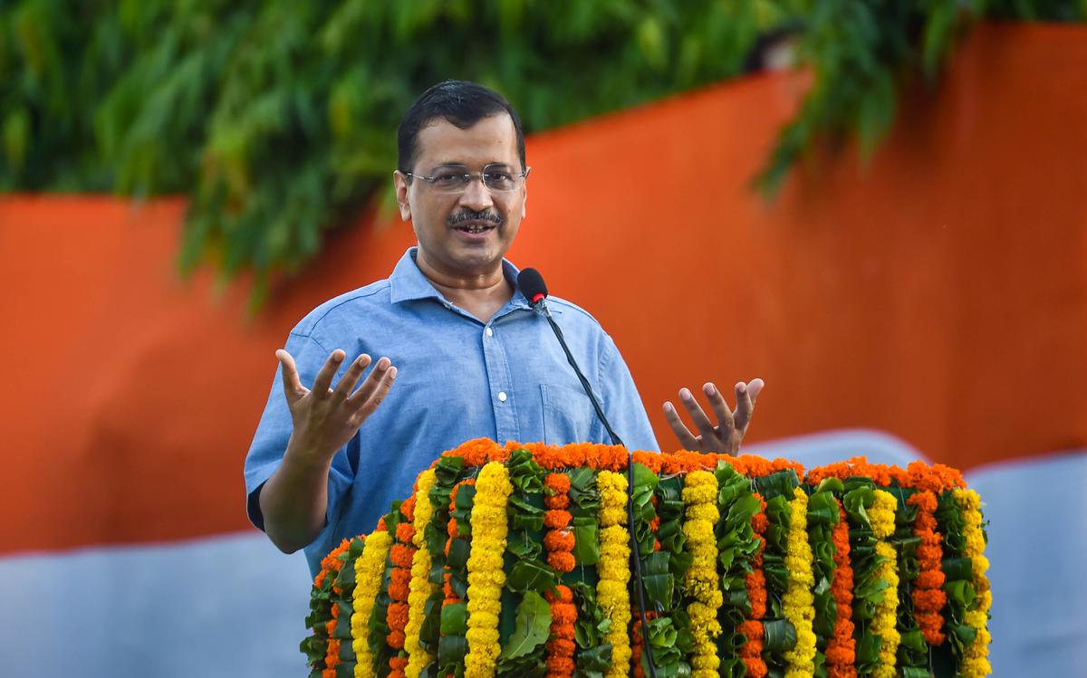 Delhi CM promises in Gujarat : Rs 40 per day to cattle if AAP comes to power.