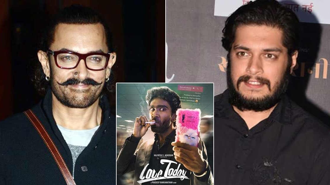 बॉलीवुड में एक और स्टारकिड की एंट्री; तमिल फिल्म लव टुडे के रीमेक में नजर आएंगे आमिर खान के बेटे