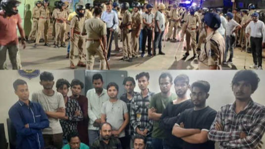 गुजरात के वडोदरा में रामनवमी के जुलूस पर पथराव के मामले में 23 लोग गिरफ्तार