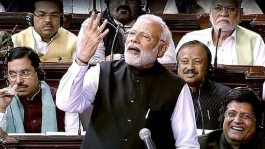 एक अकेला सब पर भारी! राज्यसभा में PM मोदी की अपने विरोधियों को चुनौती