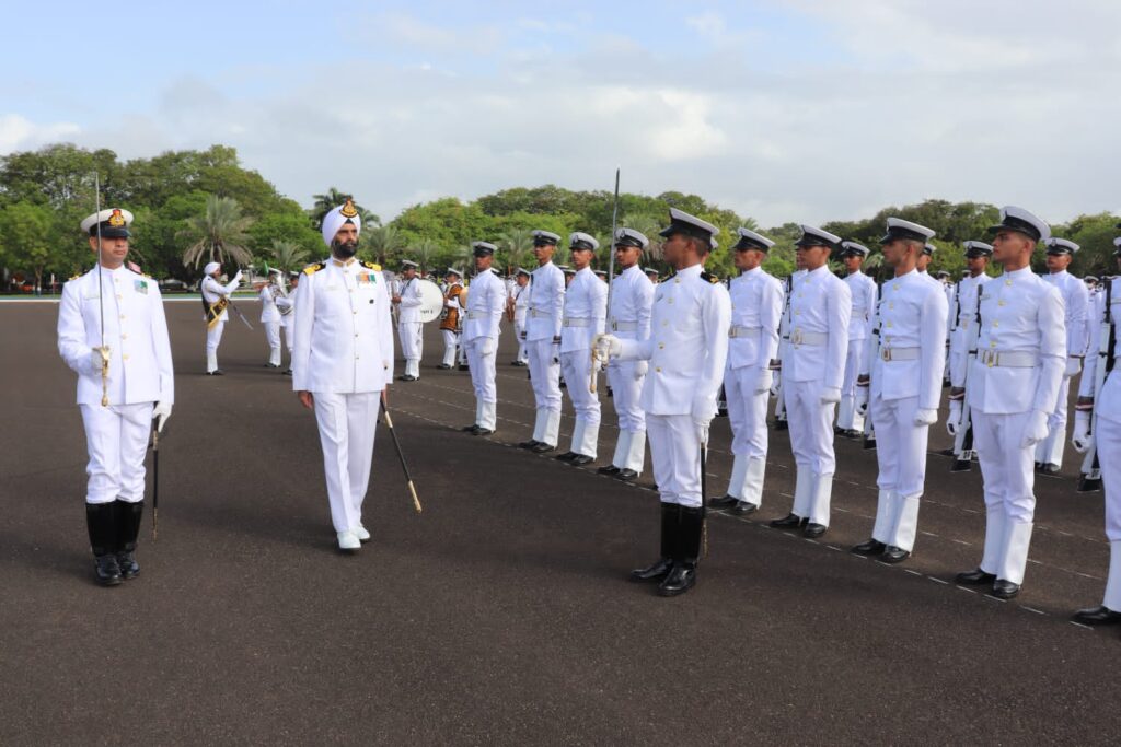 Commodore J S Dhanoa takes charge