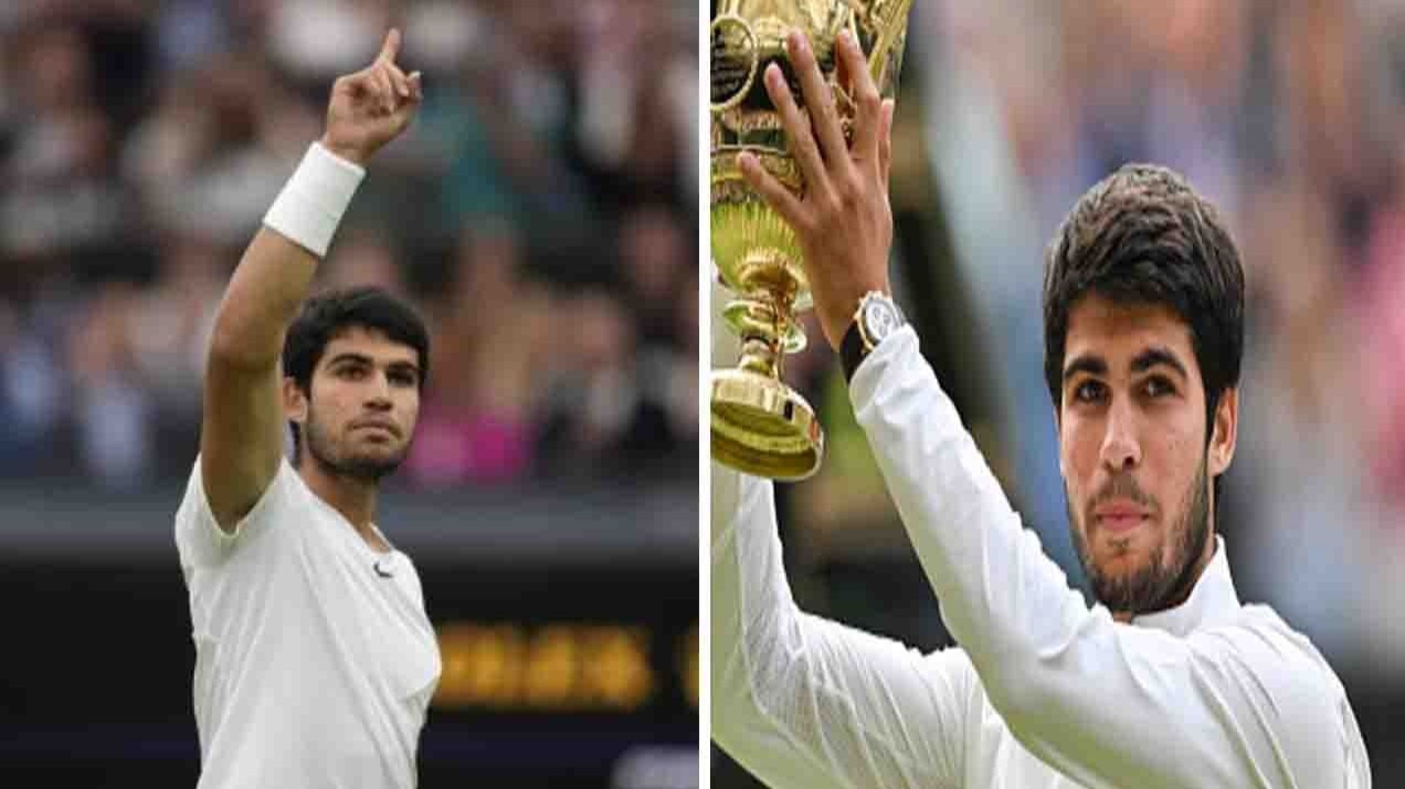 Wimbledon 2023: कार्लोस अल्कराज ने रचा इतिहास, नोवाक जोकोविच को हराकर जीता विंबलडन का खिताब