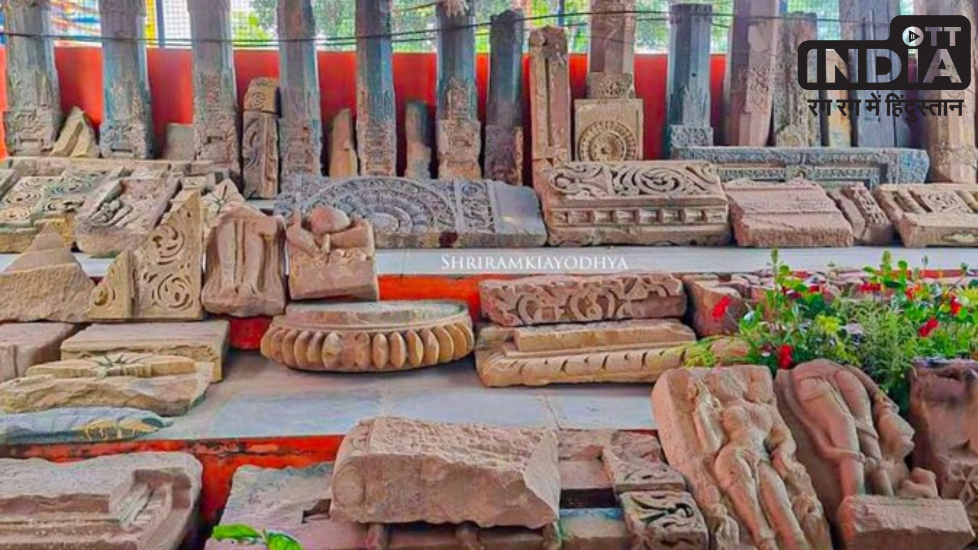 Ancient temple and statues found during excavation in Ayodhya Ram Mandir