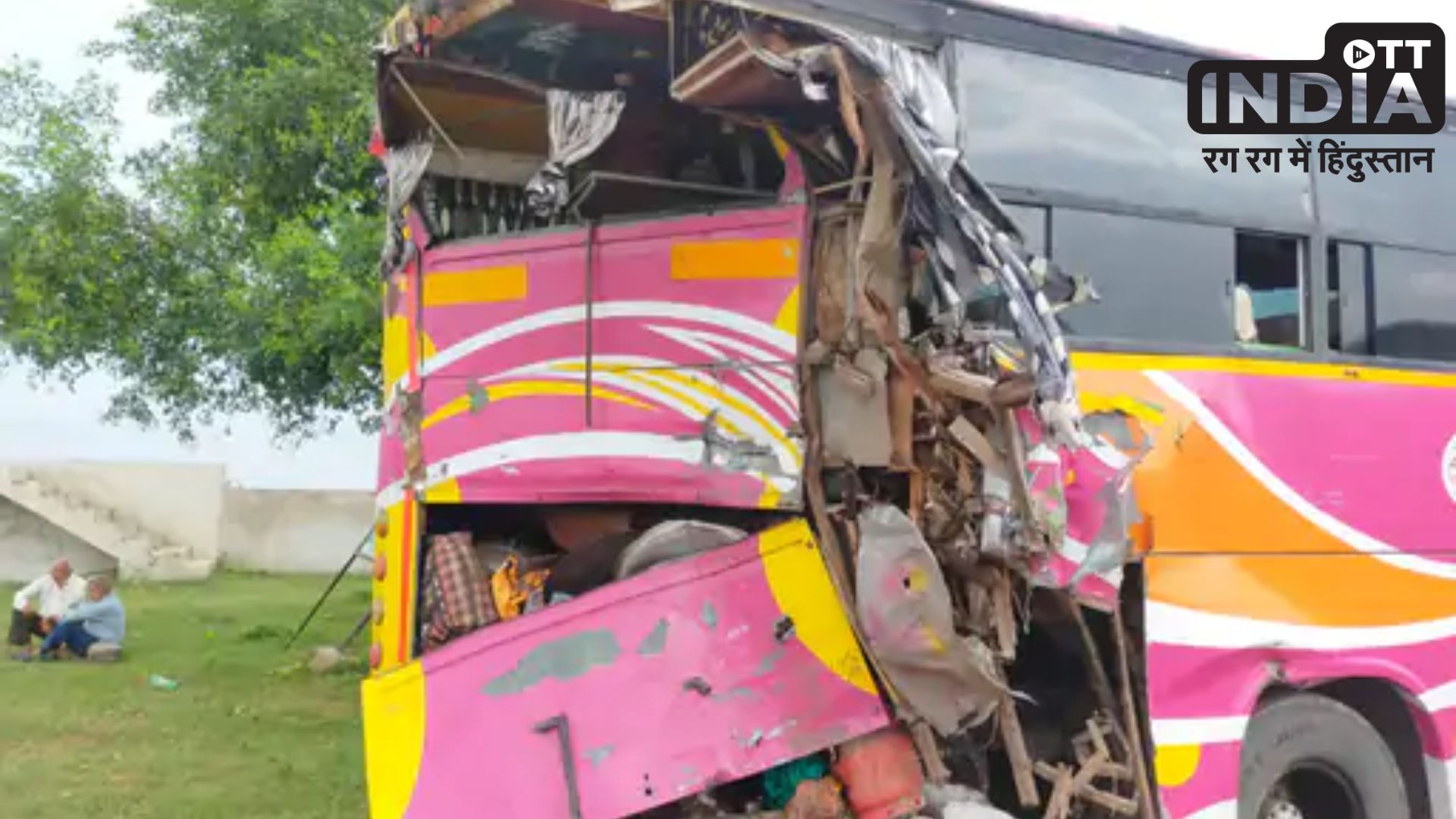 Rajasthan Accident News : हाईवे पर खड़ी बस में ट्रक ने पीछे से मारी टक्कर, 12 लोगों की मौके पर मौत…