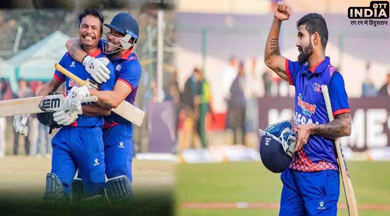 नेपाल की टीम ने मचाया ग़दर!, टी-20 क्रिकेट इतिहास के ये तीन बड़े रिकॉर्ड एक ही मैच में कर दिए ध्वस्त