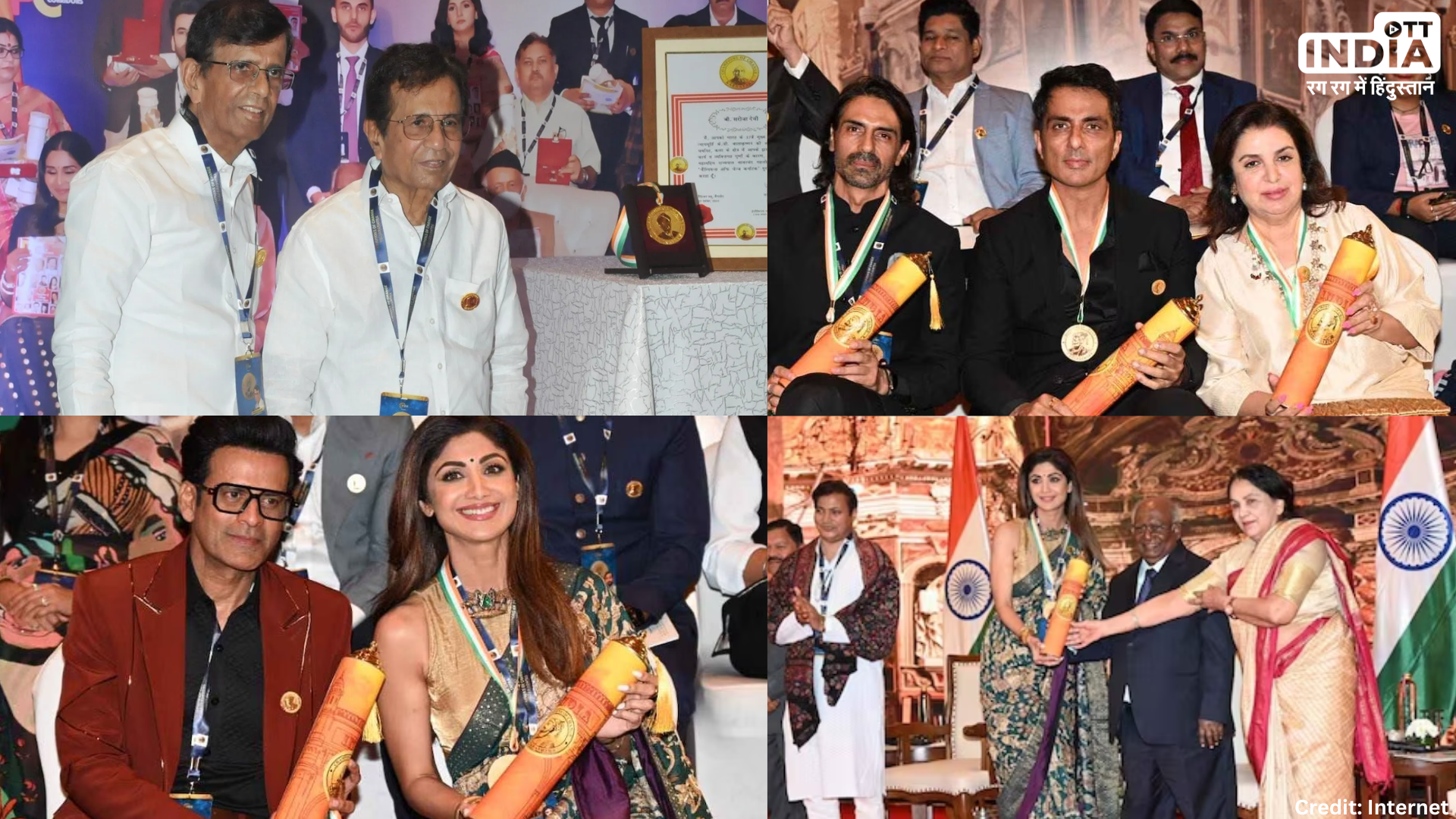 Champions of Change: शिल्पा शेट्टी और मनोज बाजपेयी समेत इन सेलेब्स को मिला सम्मान,देखें तस्वीरें