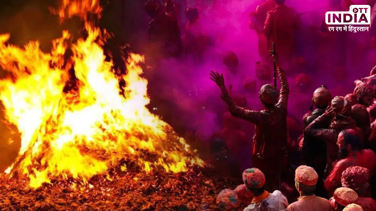 Phalen Village Holi: इस गाँव में जलती होली के बीच से गुजरता है पंडा, जानें अन्य ख़ास बातें