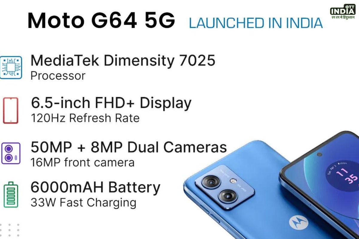 Moto G64 5G Launch