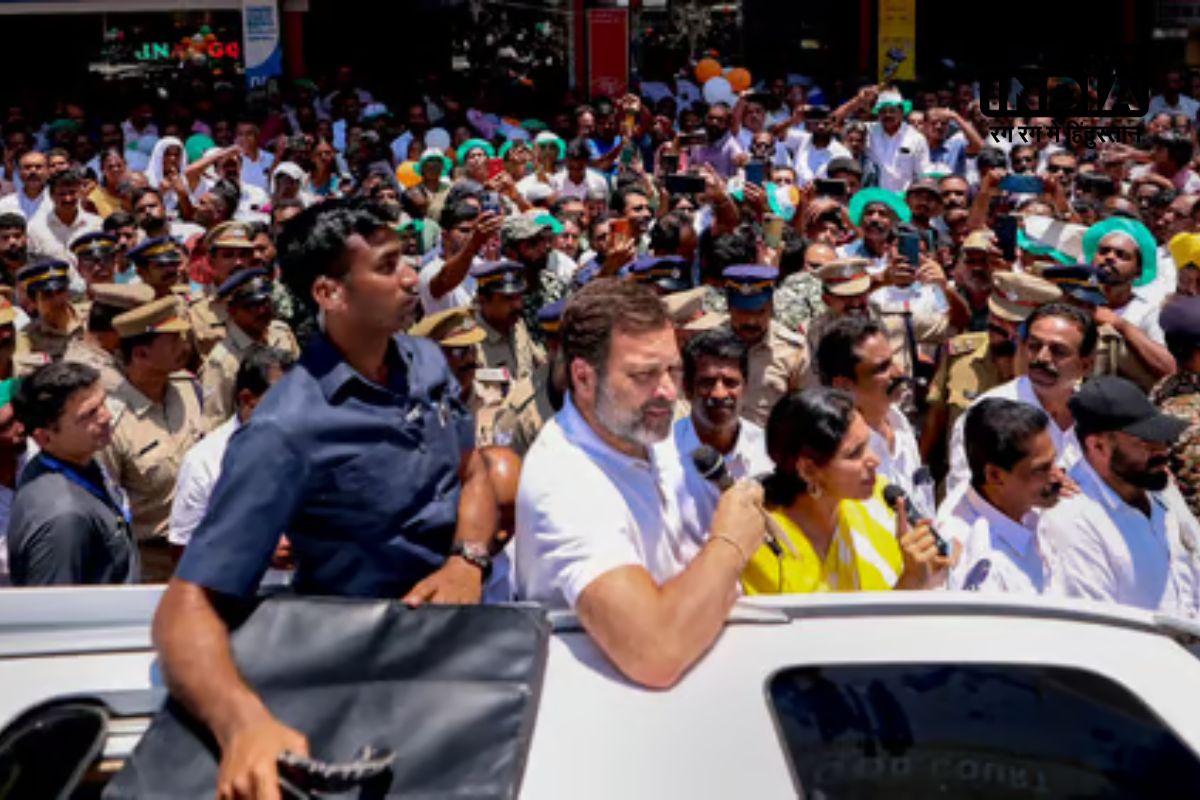 Rahul Gandhi in Kerala: राहुल गांधी ने वायनाड में किया चुनाव प्रचार, हेलीकॉप्टर की हुई तलाशी