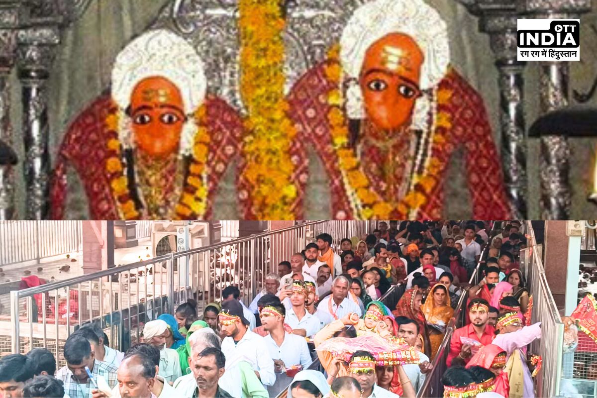 Kailadevi Temple Rajasthan : इस मंदिर में चैत्र में दर्शनों की मान्यता, 40 डिग्री तापमान में भी 6 राज्यों से मीलों पैदल चलकर आते हैं भक्त