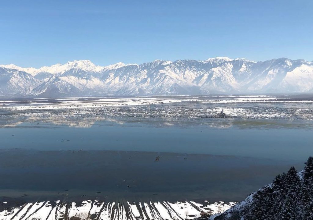 Wular Lake in Kashmir: