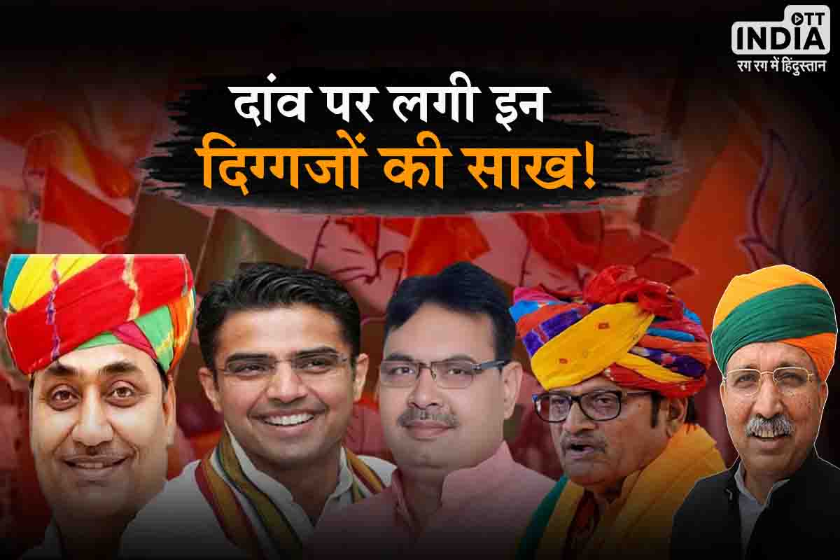 Rajasthan Politics: राजस्थान में इन दिग्गज नेताओं की दांव पर लगी है साख, दो केंद्रीय मंत्री भी लिस्ट में शामिल